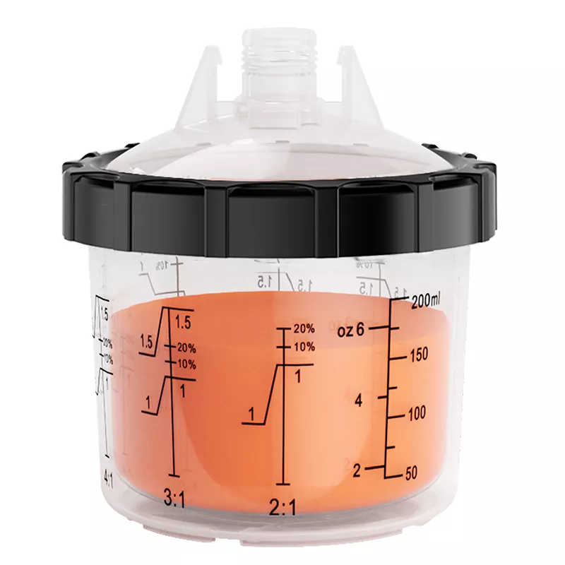 200 ml vienkartinės dažų taurės sistemos 1.0
