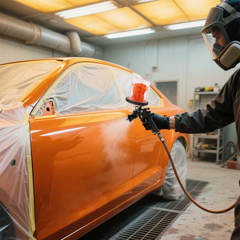 Kodėl disponuojami dažų taurės gali pakeisti purškimo operacijos procesą?