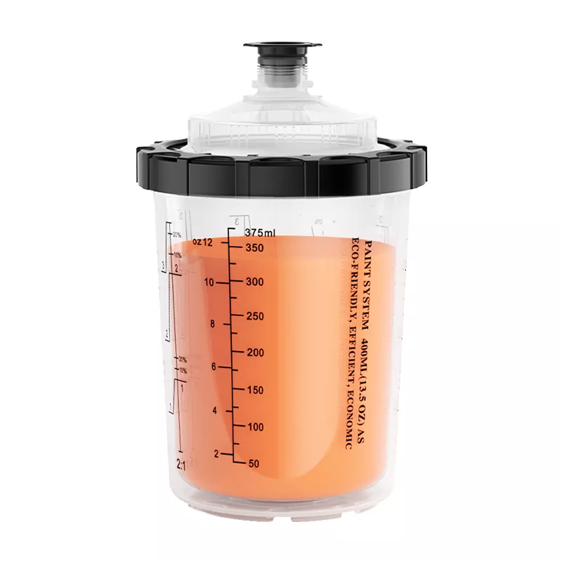 400 ml vienkartinės dažų taurės sistema 2.0