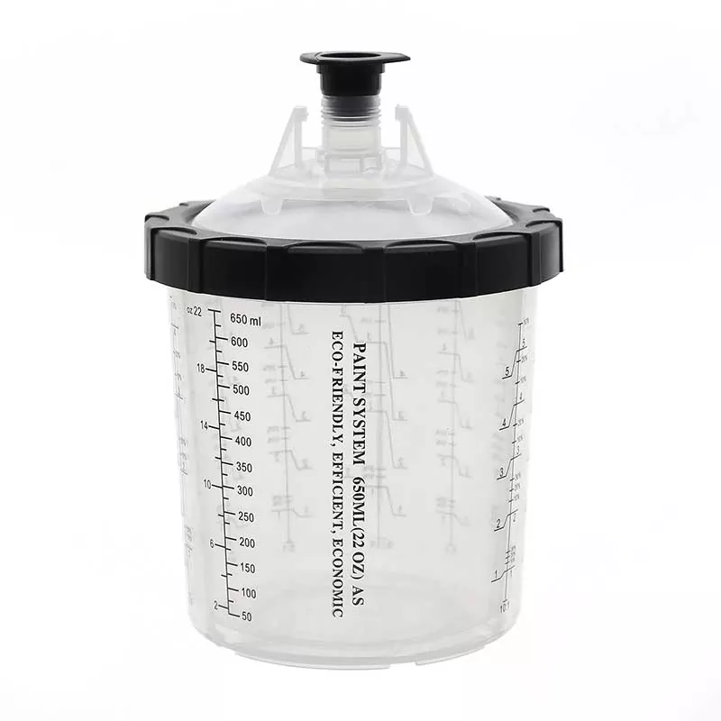 600 ml vienkartinės dažų taurės sistemos 1.0