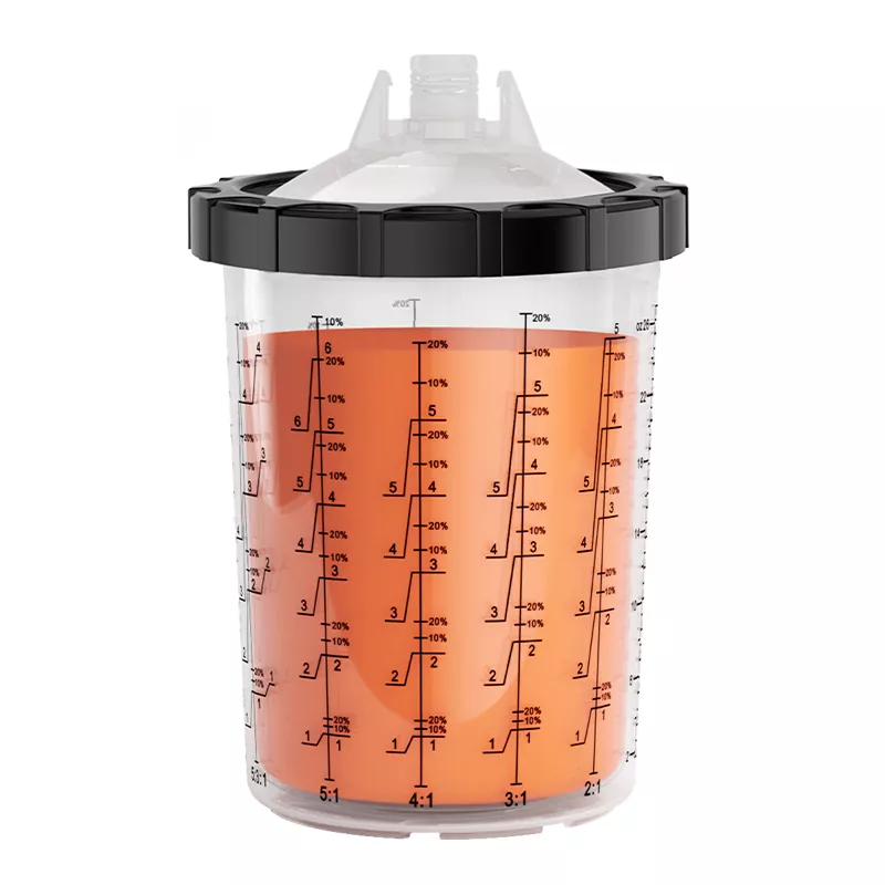 800 ml vienkartinės dažų taurės sistemos 1.0
