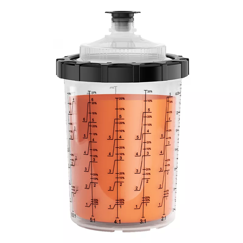 850 ml vienkartinės dažų taurės sistema 2.0